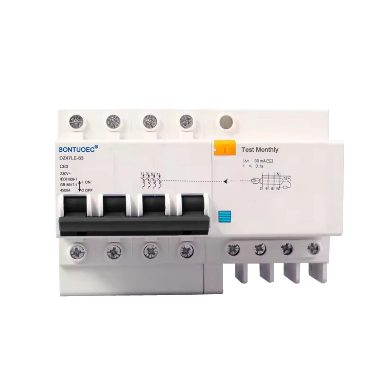 4p rcbo змінного типу