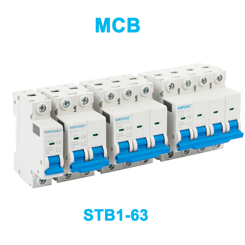 Конкурентна конструкція C65 STB1-63 Серія мініатюрна вимикача MCB