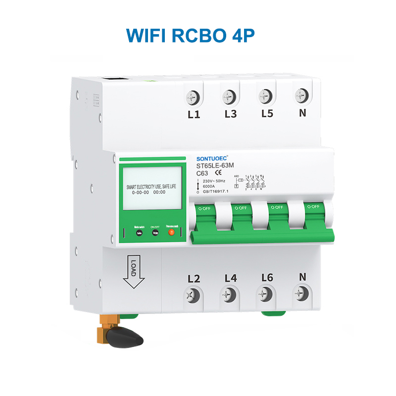 IoT Intelligent Circure Breaker Wi -Fi MCB RCBO