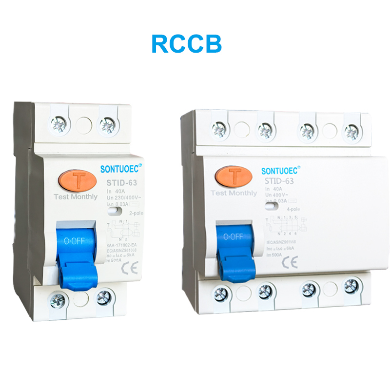 STID-63 Series RCCB 230V 63A Залишковий вимикач струму